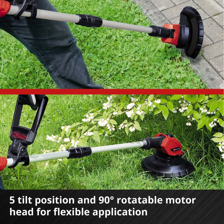 Einhell 24cm Cordless Grass Trimmer With Battery - 18V