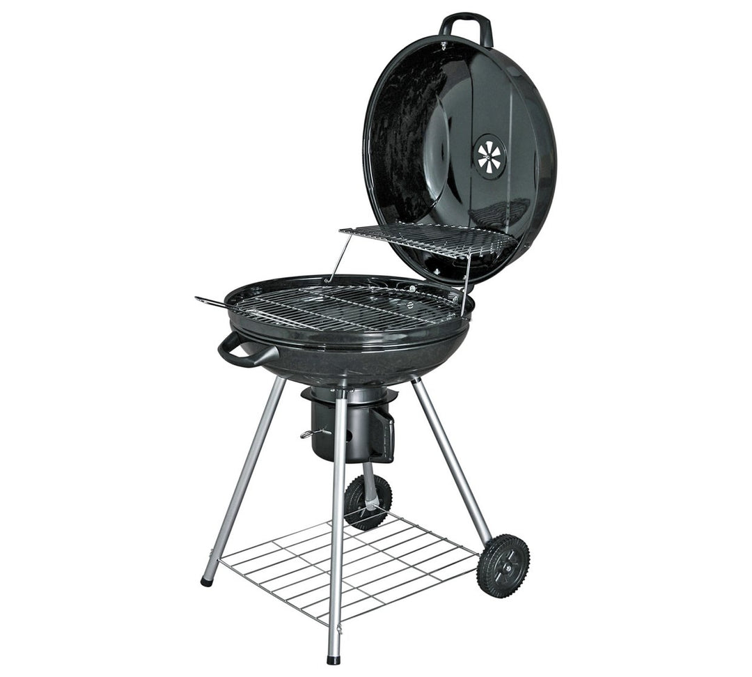 Home 56cm Kettle Charcoal BBQ - Black