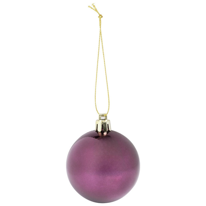 Habitat Pack of 24 Christmas Baubles - Jewel Tones