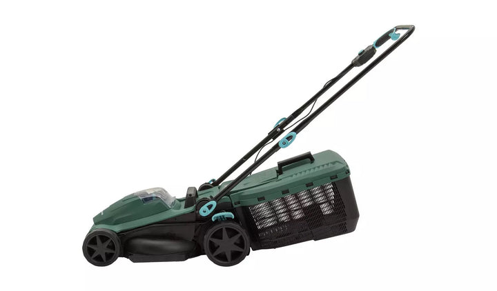 McGregor MCR2134A 34cm Cordless Rotary Lawnmower - 21.6V - (No Battery, No Charger) - USED ITEM