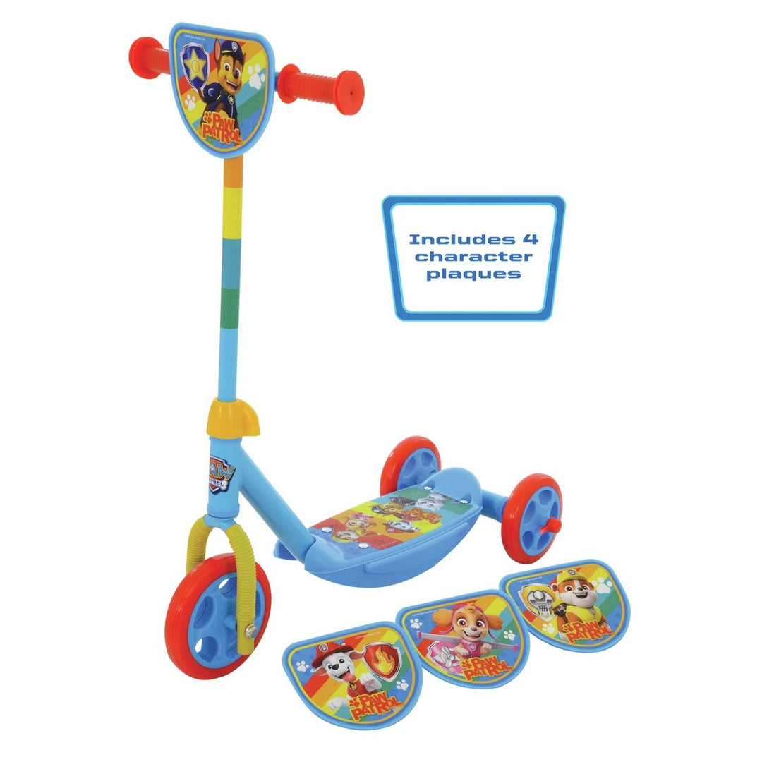 Paw Patrol Switch It Multi Character Tri Scooter - Multi-coloured