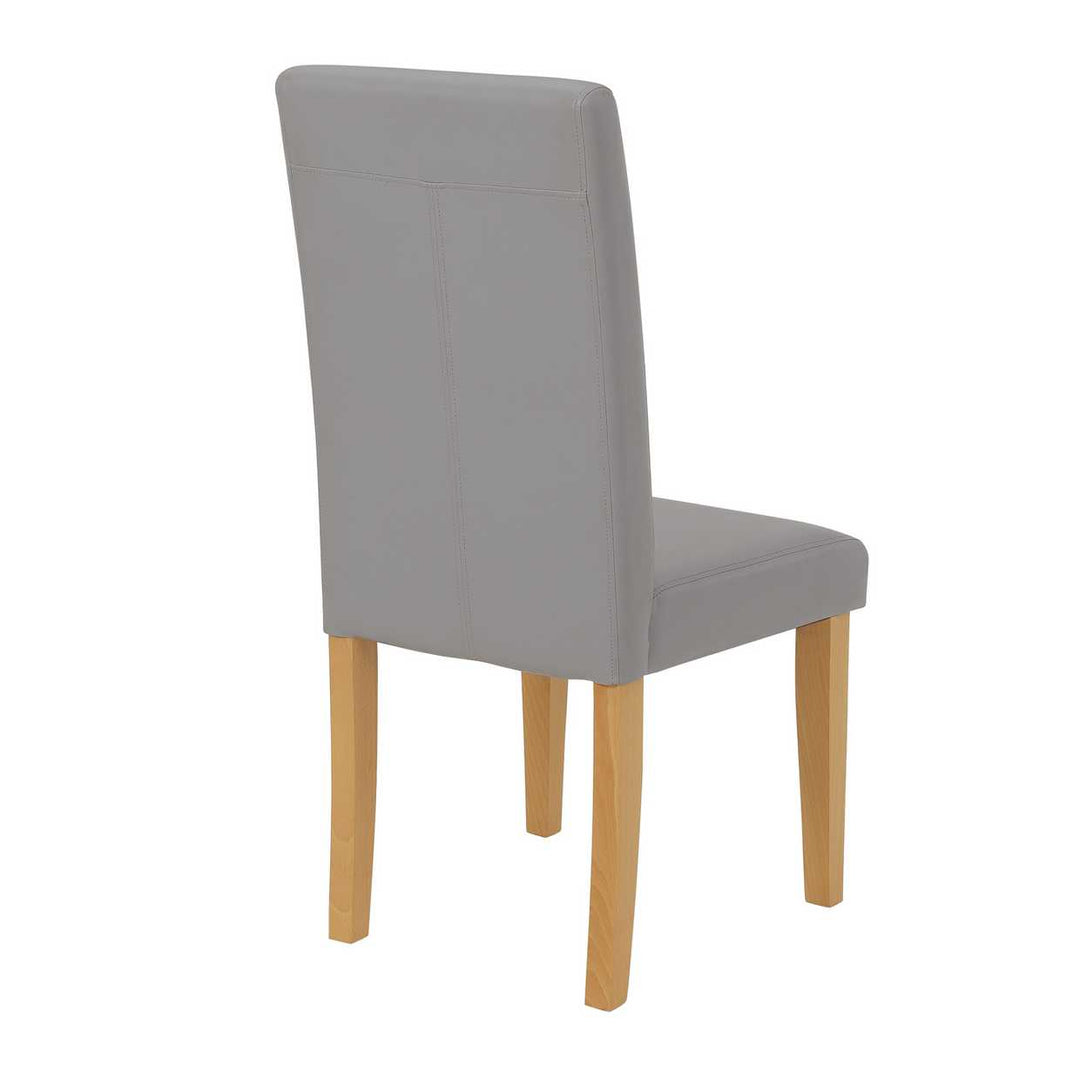 Home Pair of Midback Dining Chairs - Grey