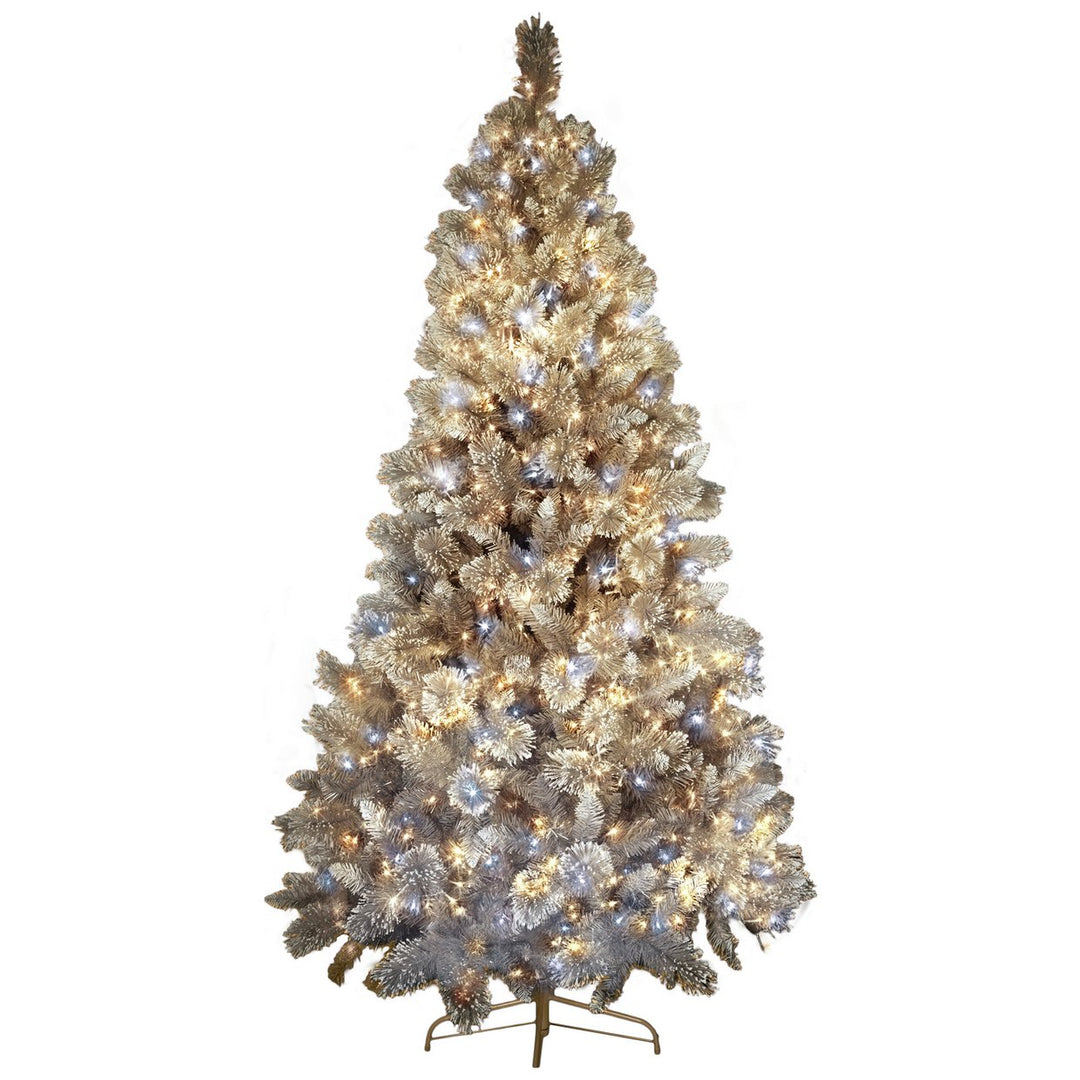Premier Decorations 1000 White &amp; Warm White LED Christmas Tree Lights