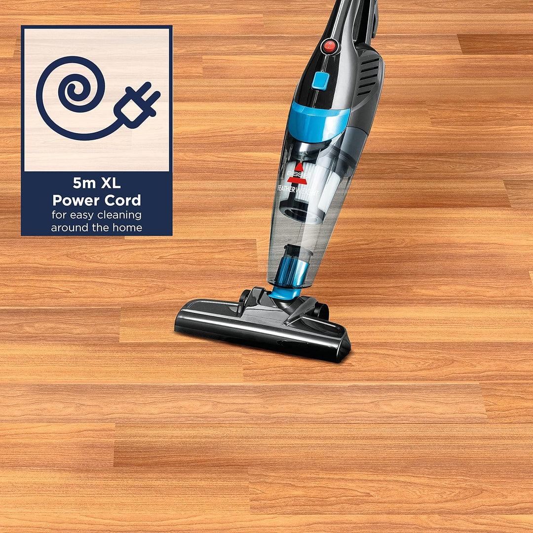 Bissell 2024E Featherweight Bagless Upright Vacuum Cleaner - Black & Blue