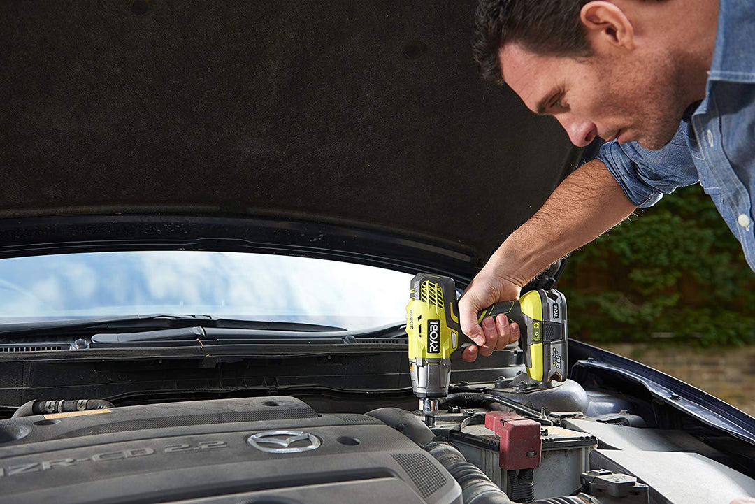 Ryobi R18IW3-120S One+ 18v Cordless 3 Speed Impact Wrench