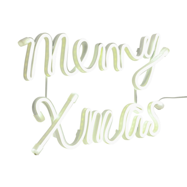 Home Neon Effect Merry Christmas Light Wall Decoration