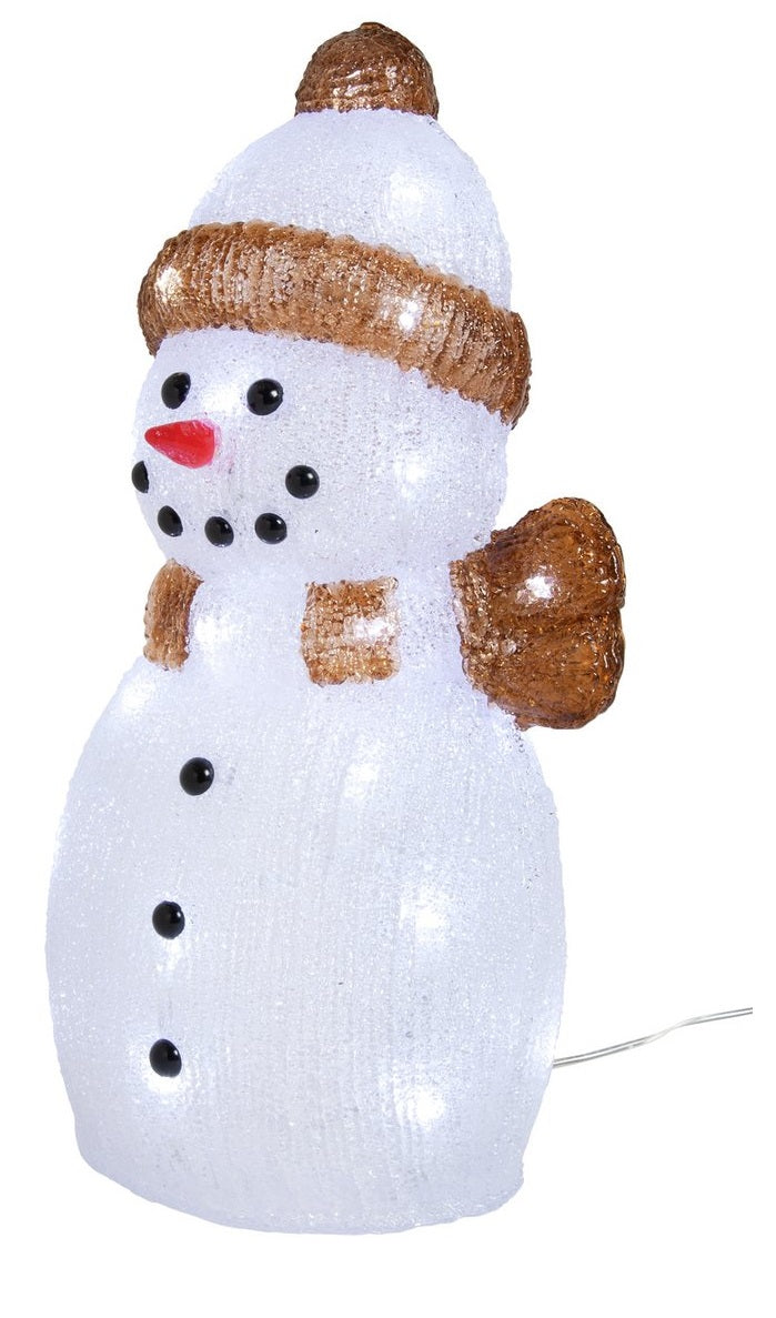 Home Acrylic Snowman Christmas Decoration Indoor or Outdoor