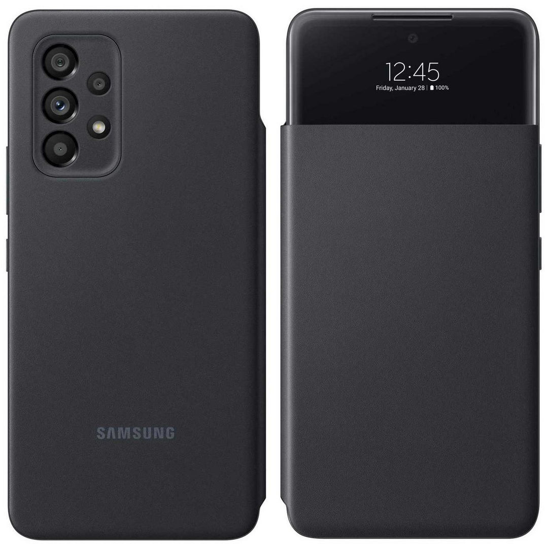 Samsung A53 Smart View Phone Cover - Black