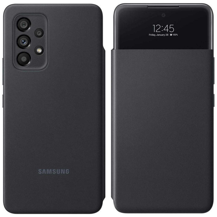 Samsung A53 Smart View Phone Cover - Black
