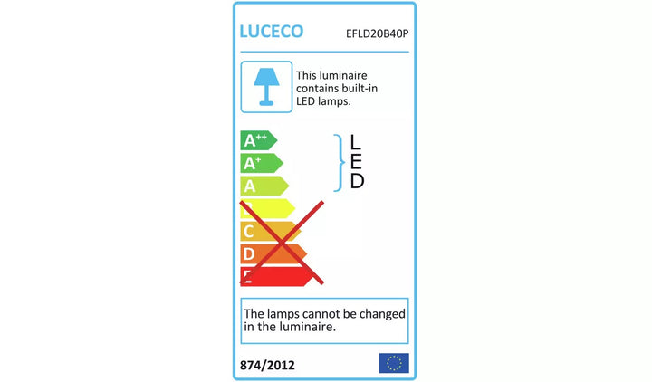 Luceco 20W Slimline LED PIR Floodlight