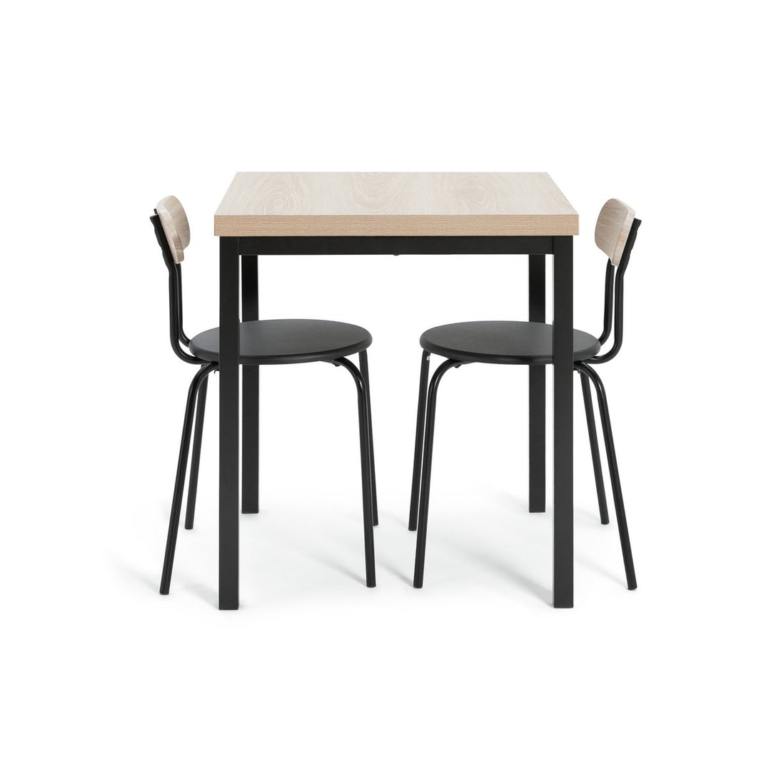 Habitat Zayn Wood Effect Pair Of Chairs