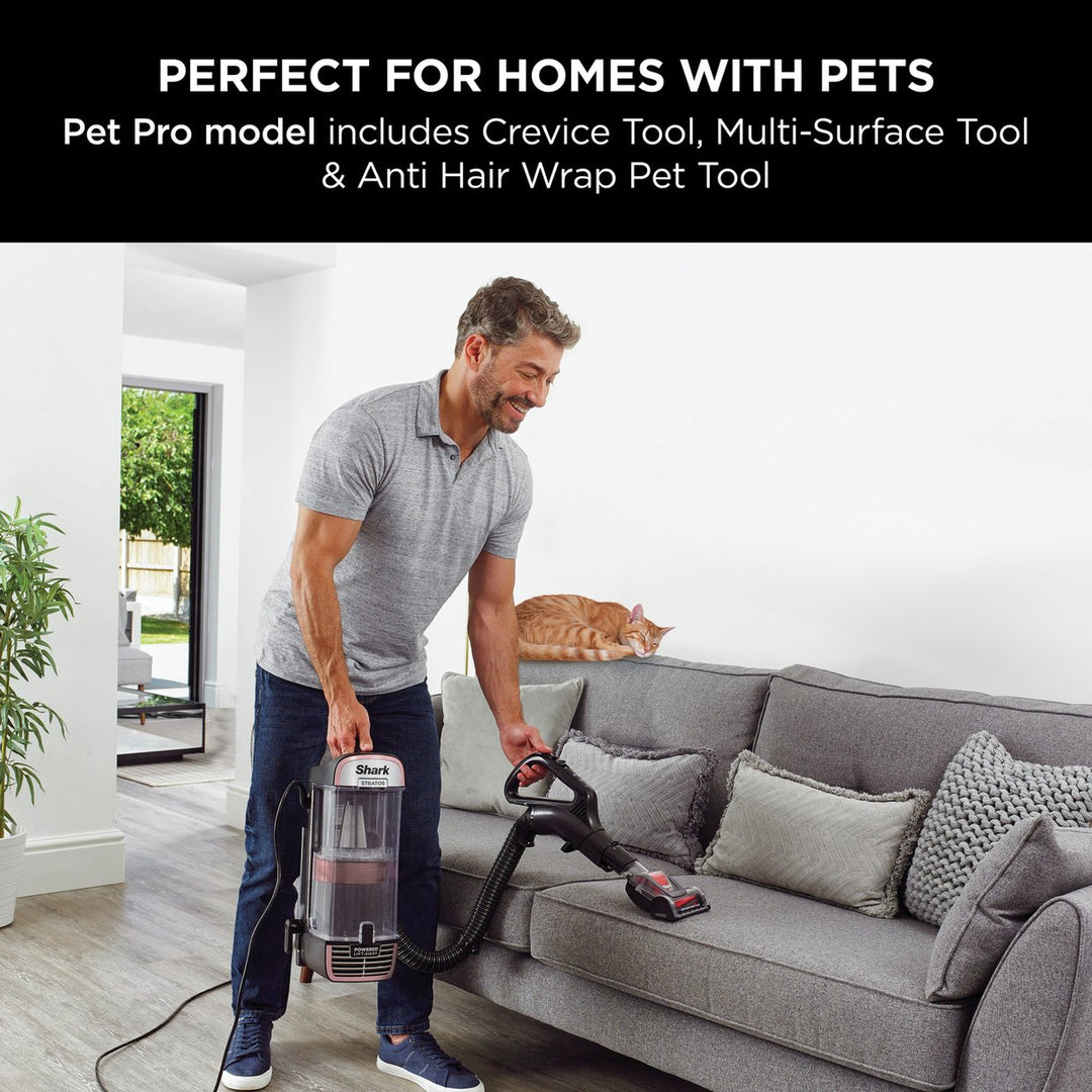 Shark Stratos Pet Pro Anti Hair Wrap+ Corded Vacuum Cleaner NZ860UKT