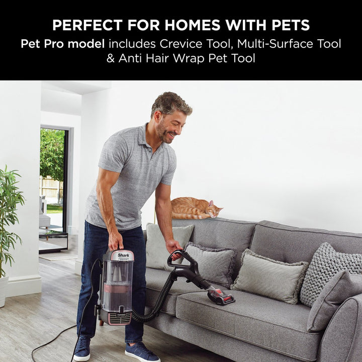 Shark Stratos Pet Pro Anti Hair Wrap+ Corded Vacuum Cleaner NZ860UKT