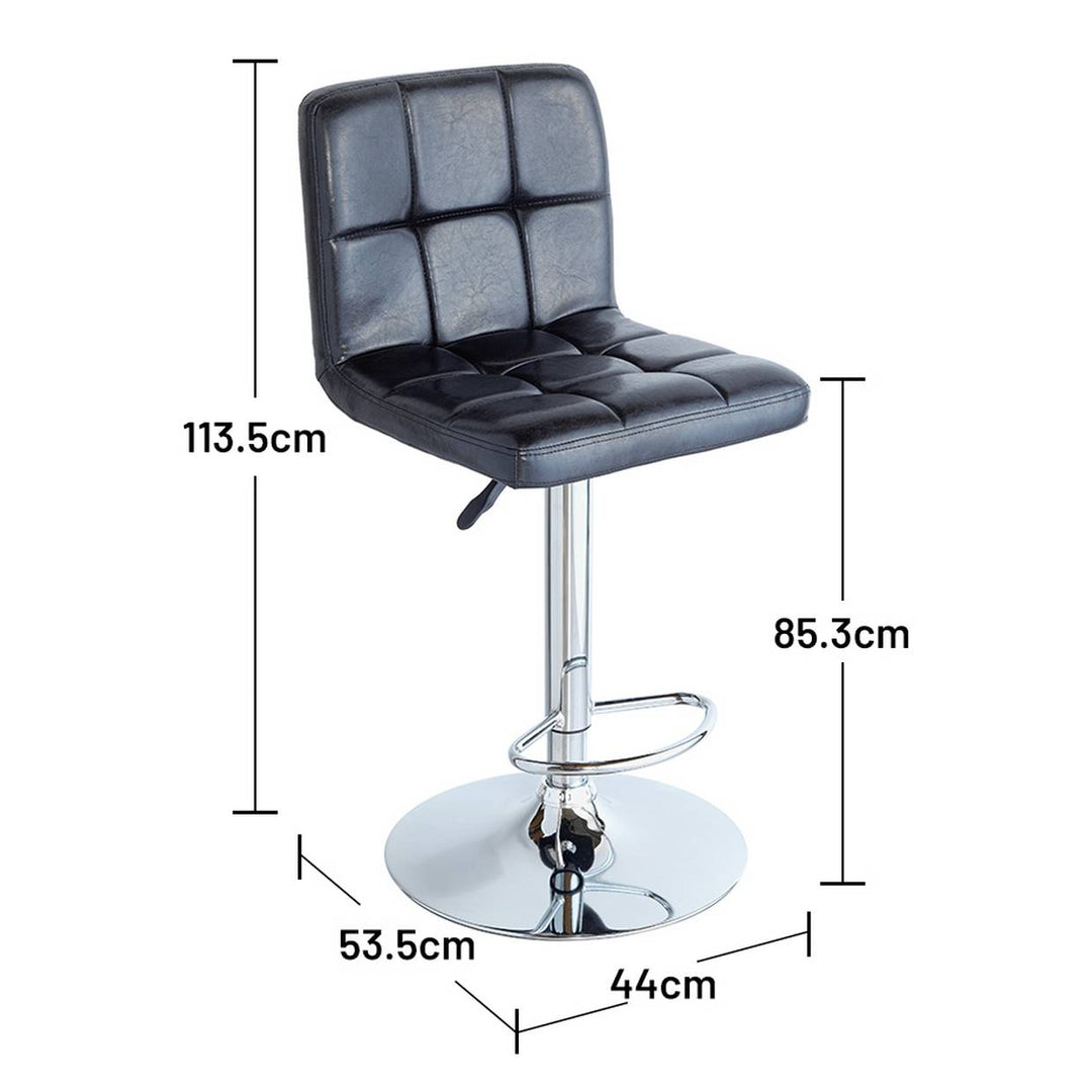 Home Nitro Bar Stool - Black