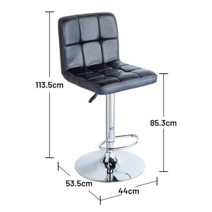 Home Nitro Bar Stool - Black