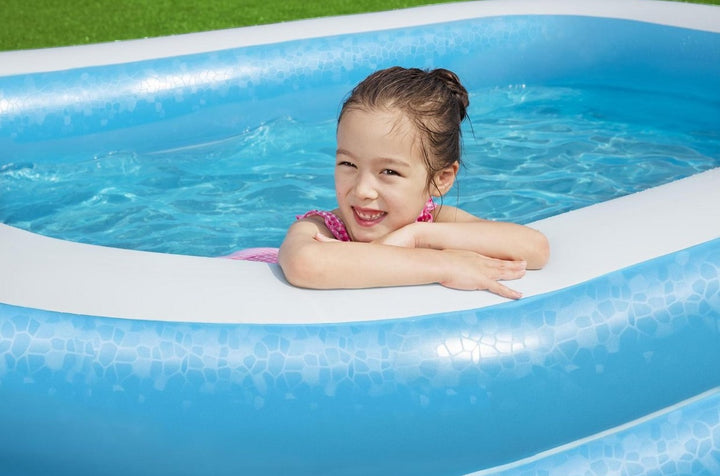 Bestway Rectangular Paddling Pool - 9ft