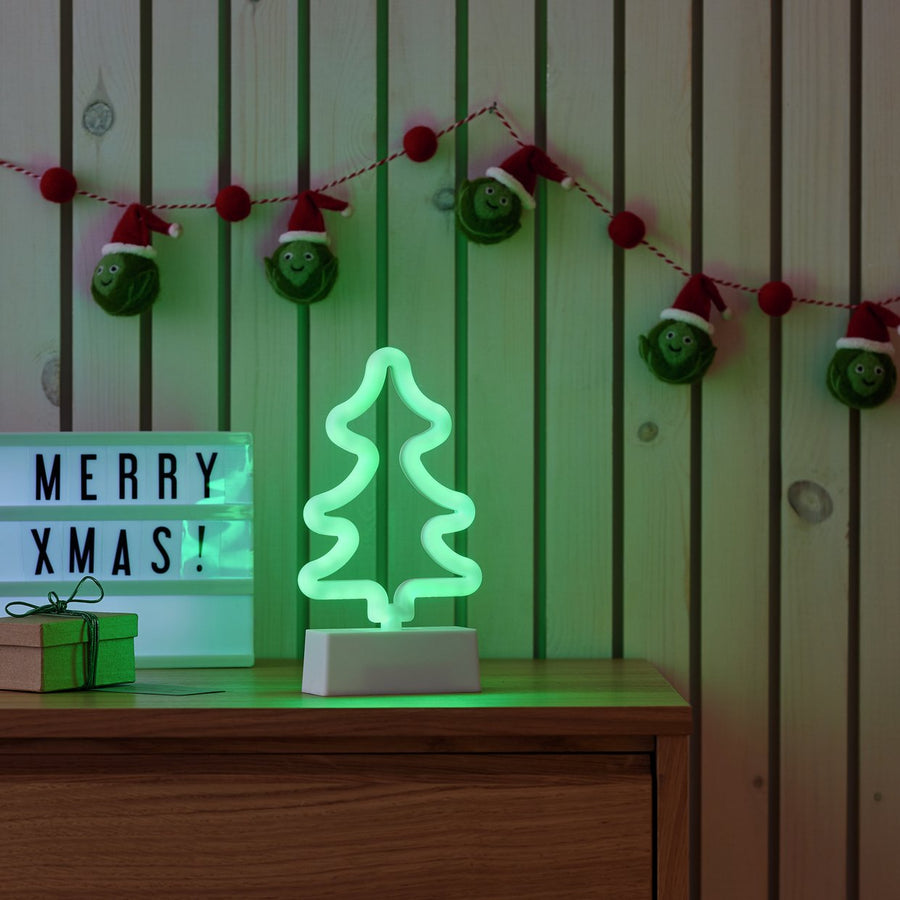 Home Christmas Neon Effect Tree Light Decoration