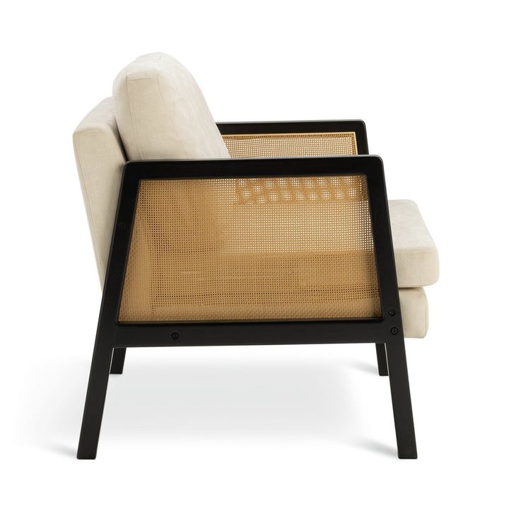 Habitat Rattan Armchair - Cream
