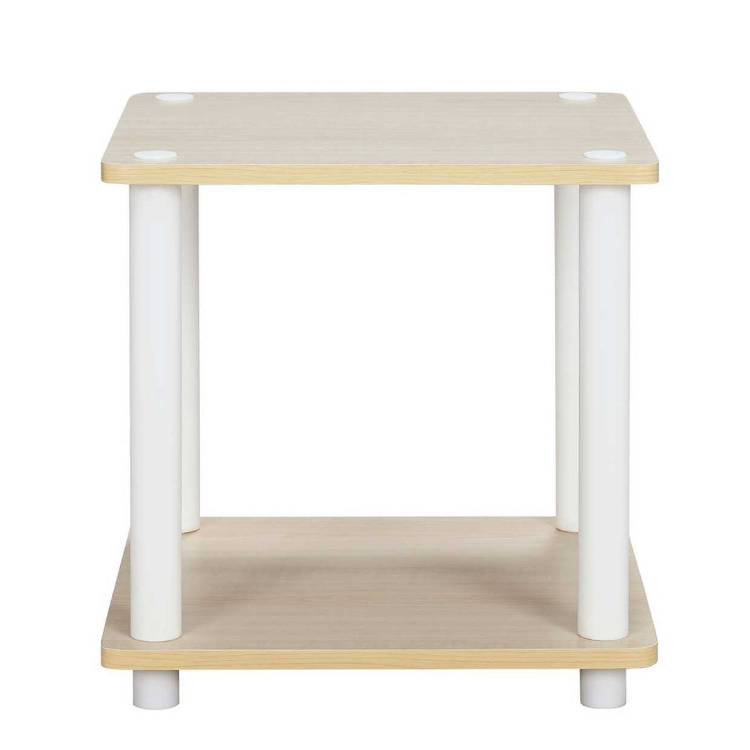 Home New Verona Side Table - Light Wood Effect