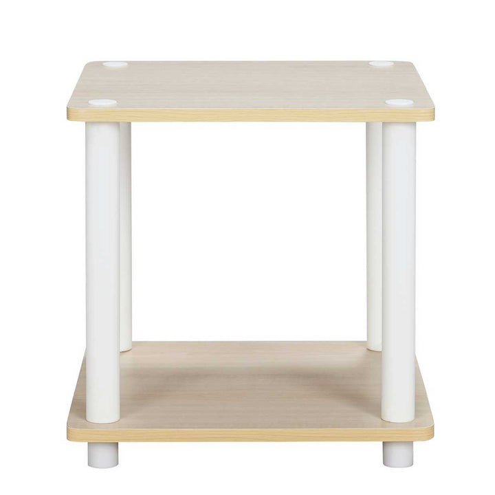 Home New Verona Side Table - Light Wood Effect