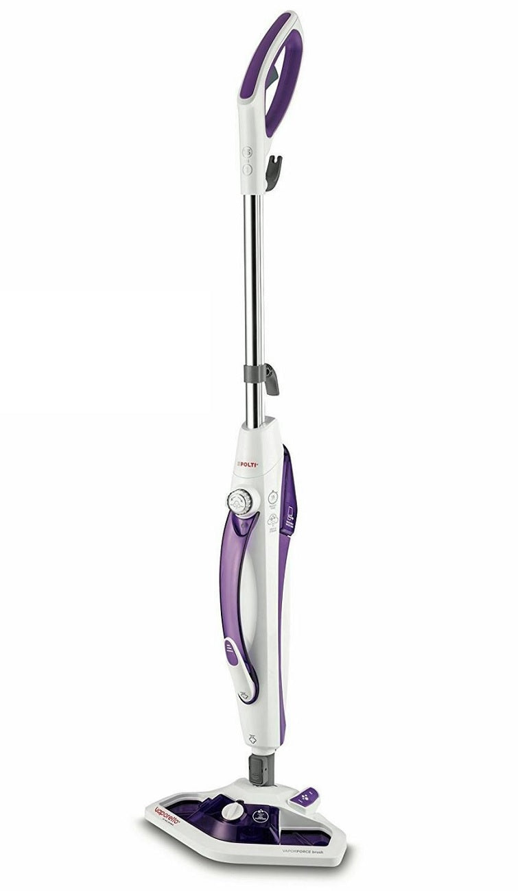 Polti Vaporetto SV440 Double 2 In 1 Upright Steam Mop - Purple & White