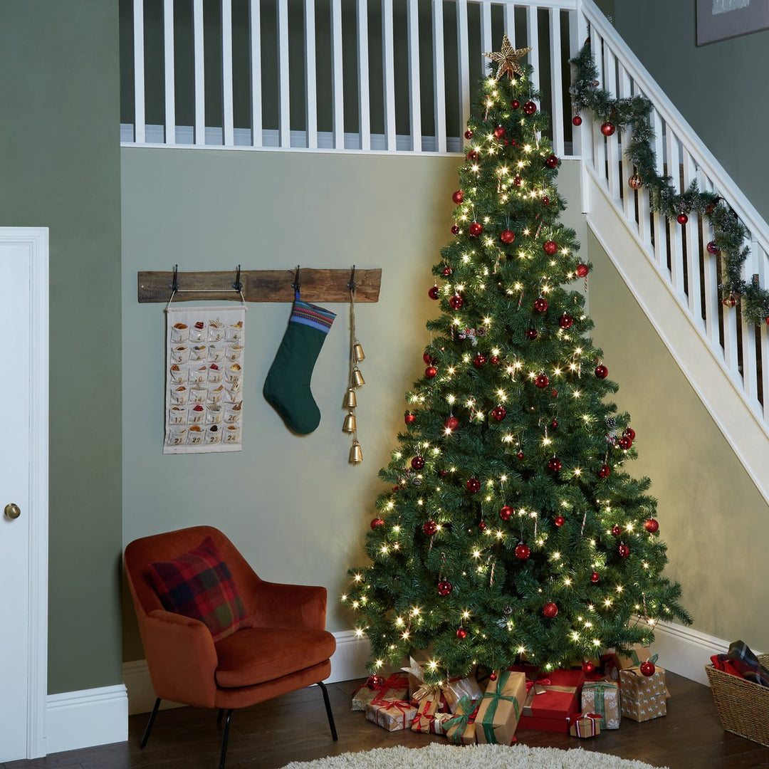 Habitat Green 10ft Pre Lit Christmas Tree