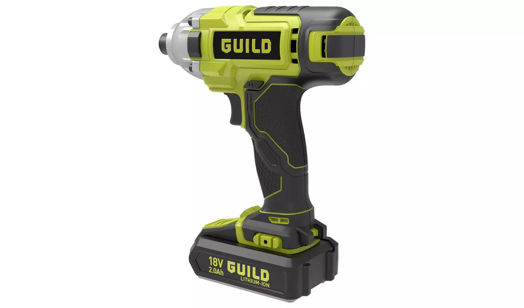 Guild 2.0AH Cordless Combi Drill and Impact Driver - 18V