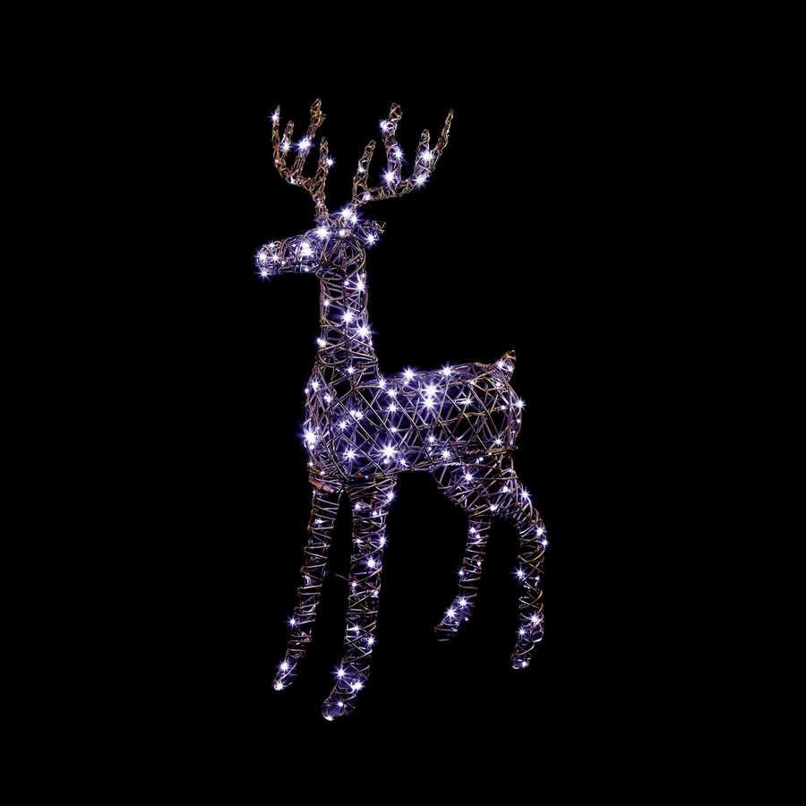Premier Decorations Pre lit Christmas Stag Decoration