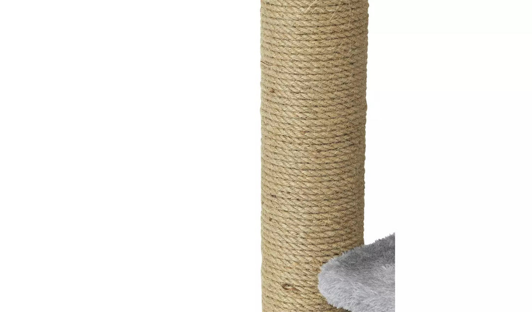 Two Tier Scratching Perch Grey & Brown