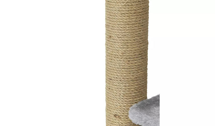 Two Tier Scratching Perch Grey & Brown