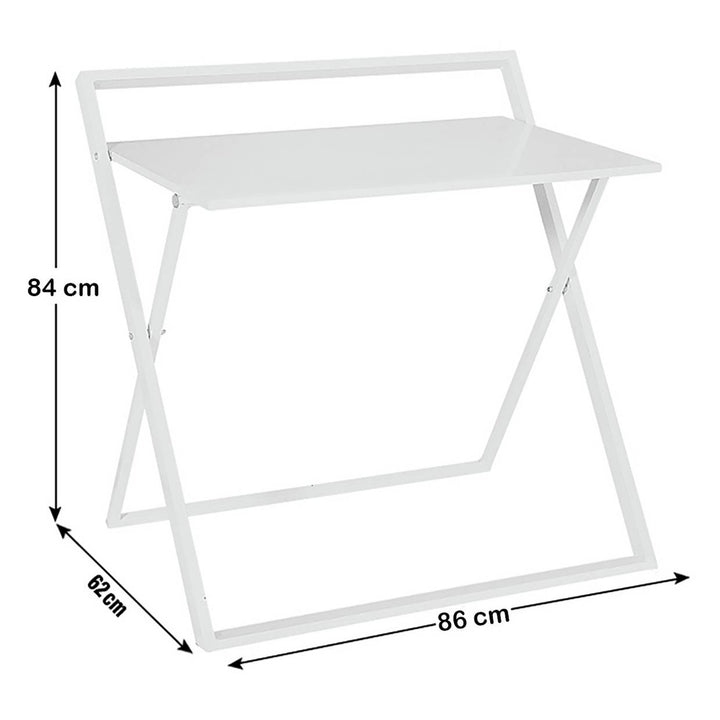Habitat Compact Folding Office Desk - Grey