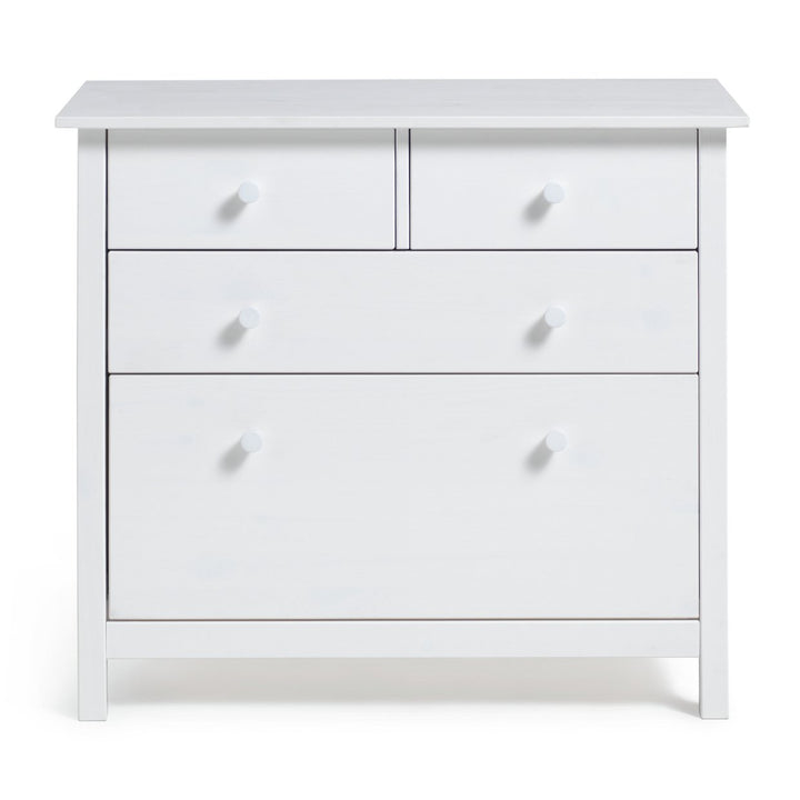 Home Kids Scandinavia 4 Chest of Drawers - White