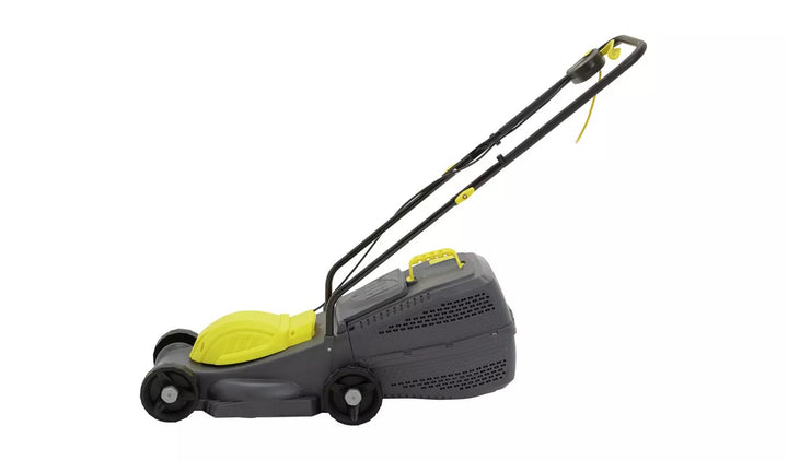 Challenge Corded 32cm Rotary Lawnmower 1000w & 22cm Grass Trimmer