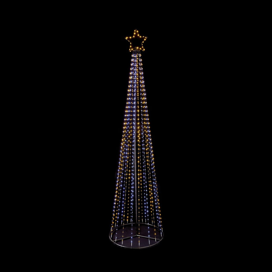 Premier Decorations 13ft Pyramid LED Christmas Tree