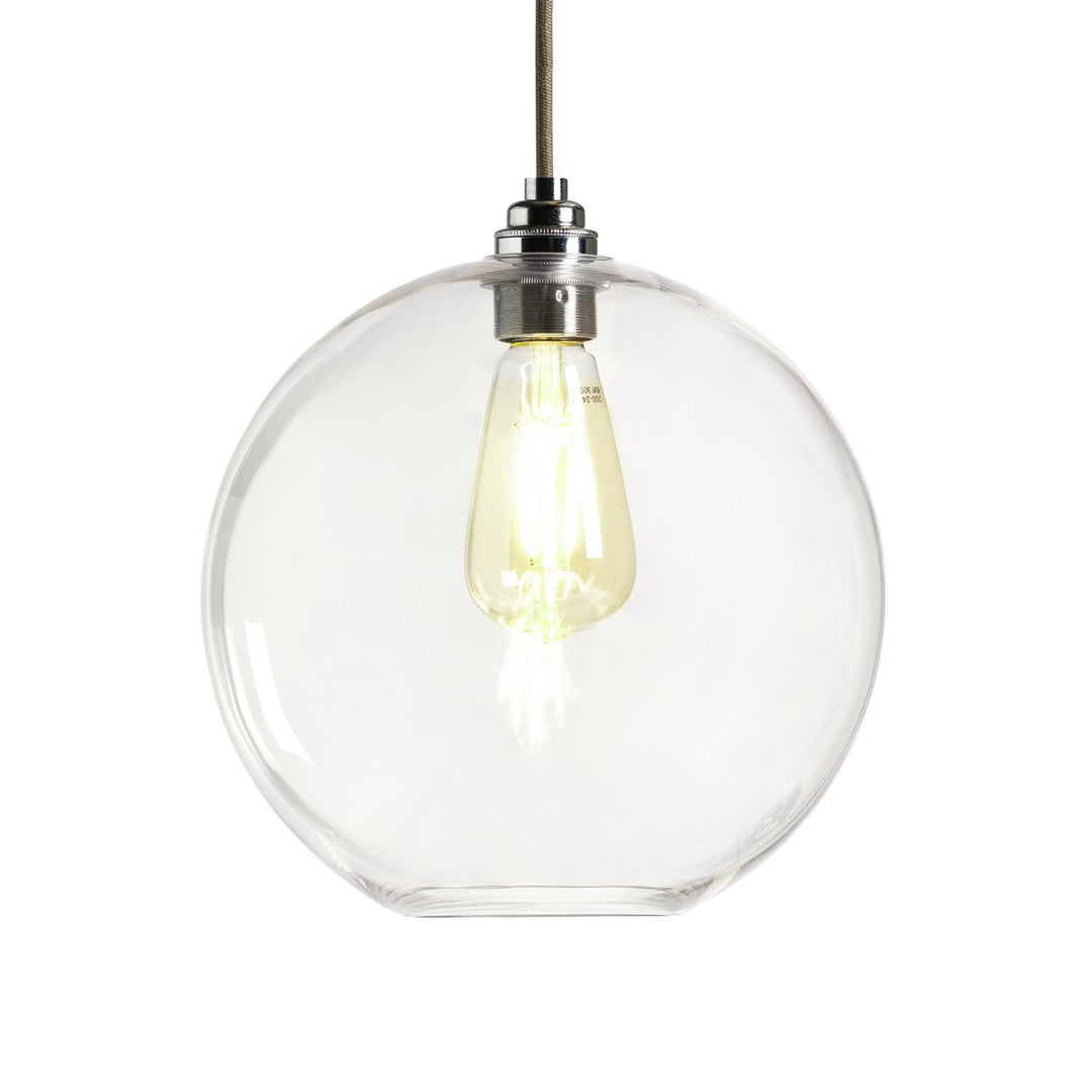 Habitat Toba Pendant Glass Light Shade - Clear