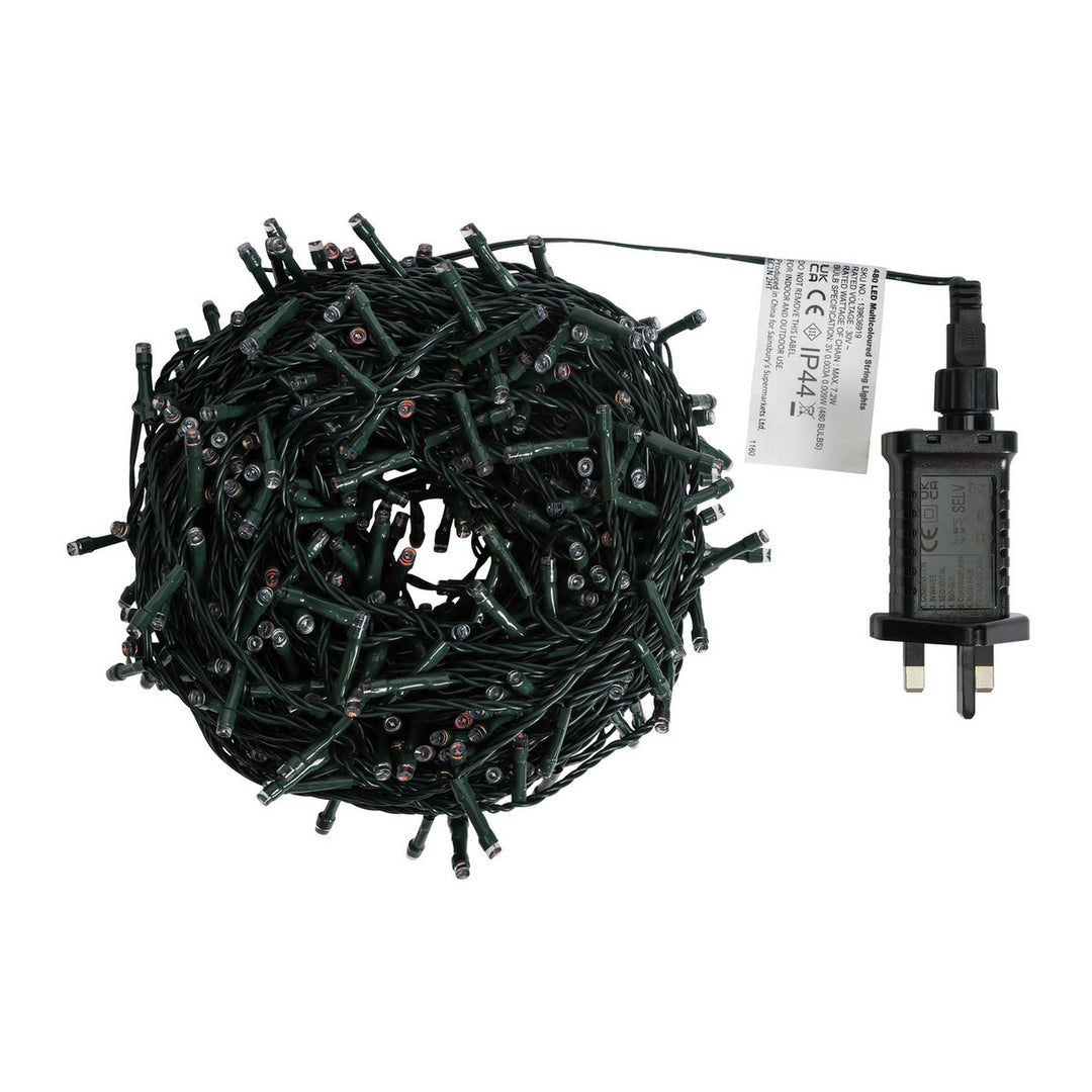 Habitat 480 Warm White LED Christmas Tree Lights - 33.7m