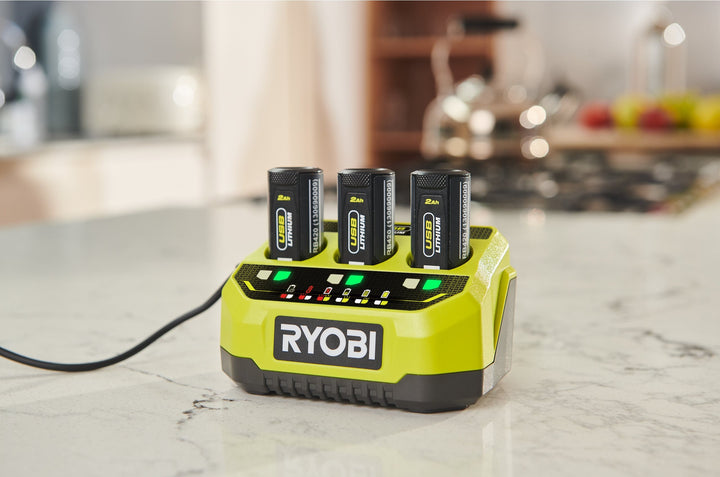 Ryobi RC43P 4V 3-Port Charger 