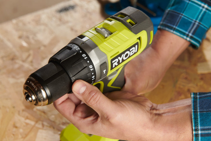 Ryobi RPD18-2C20B 18V ONE+™ Cordless Combi Drill Starter Kit (2 x 2.0Ah) 