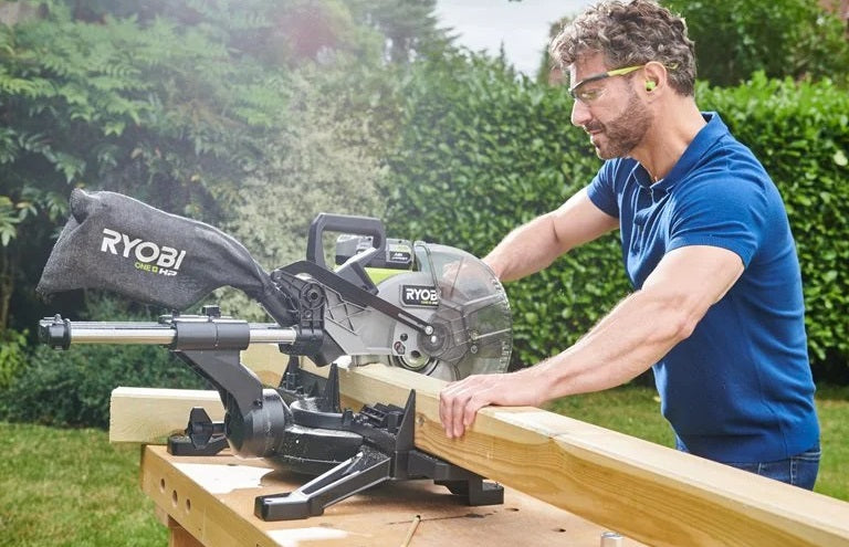 Ryobi RMS18254X-0 18V ONE+ HP Cordless Brushless 254mm Sliding Mitre Saw