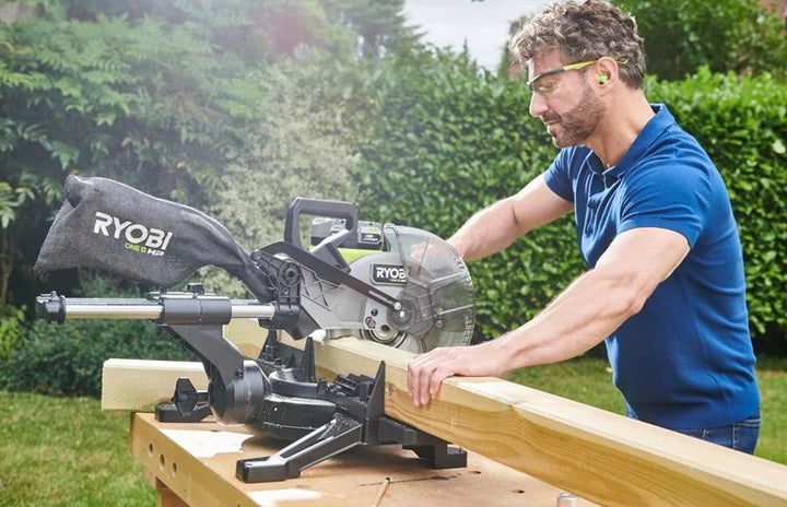 Ryobi RMS18254X-0 18V ONE+ HP Cordless Brushless 254mm Sliding Mitre Saw