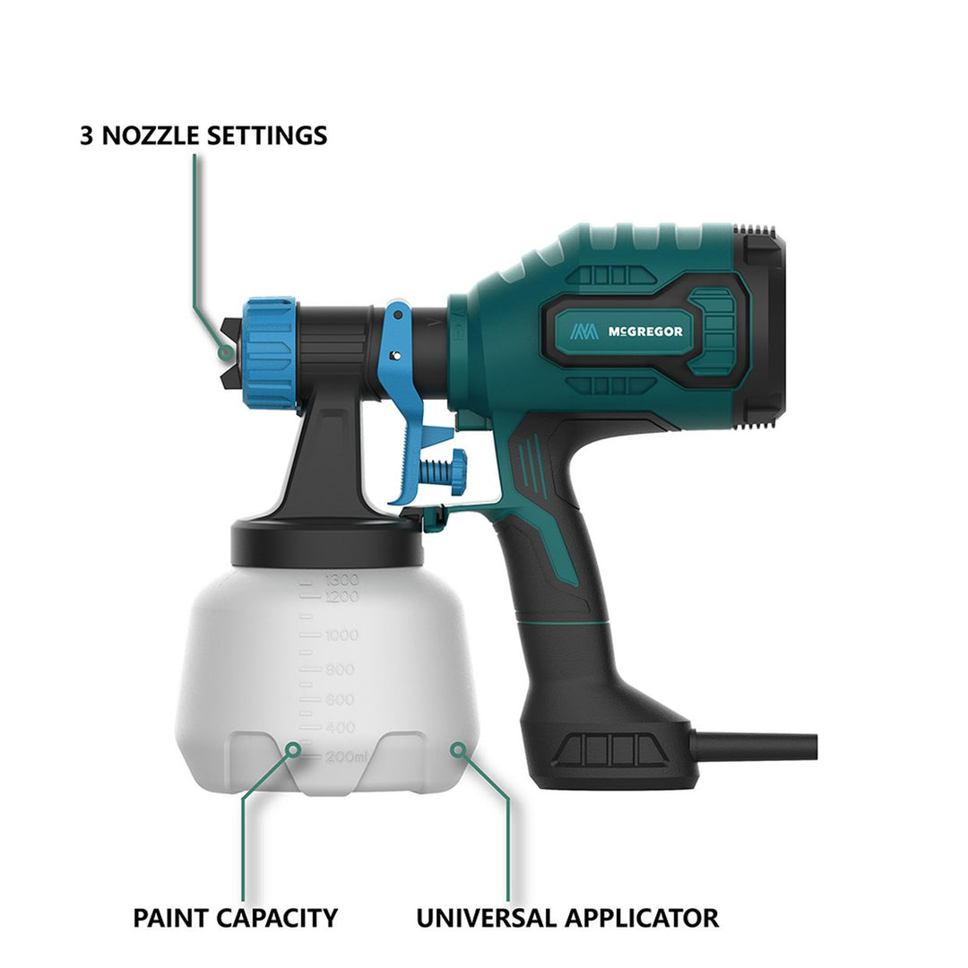 McGregor 600W Electric Paint Spray Gun