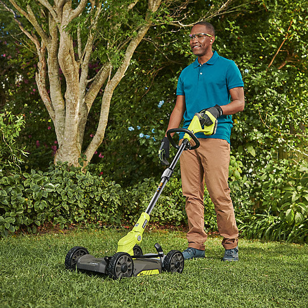 Ryobi RY18LMC30A-120 ONE+ 30cm 3-in-1 Mower Kit (1 x 2.0Ah) 18V