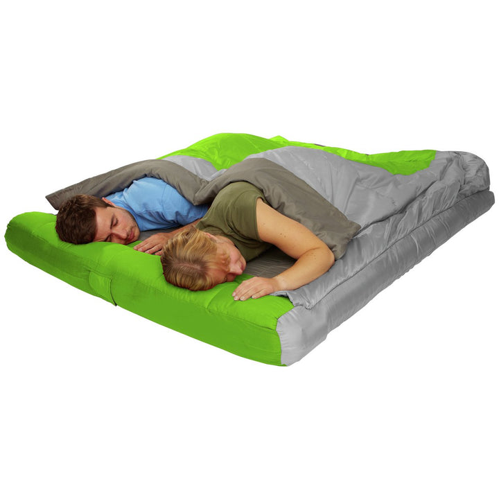 ReadyBed Double Inflatable Camping Air Bed and Sleeping Bag