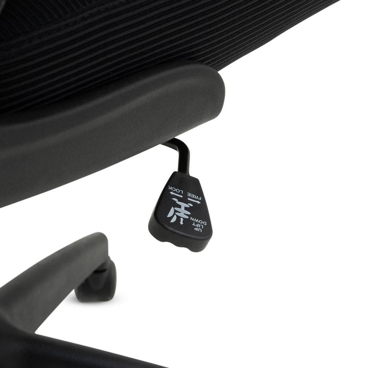 Habitat Oxley Mesh Office Chair - Black