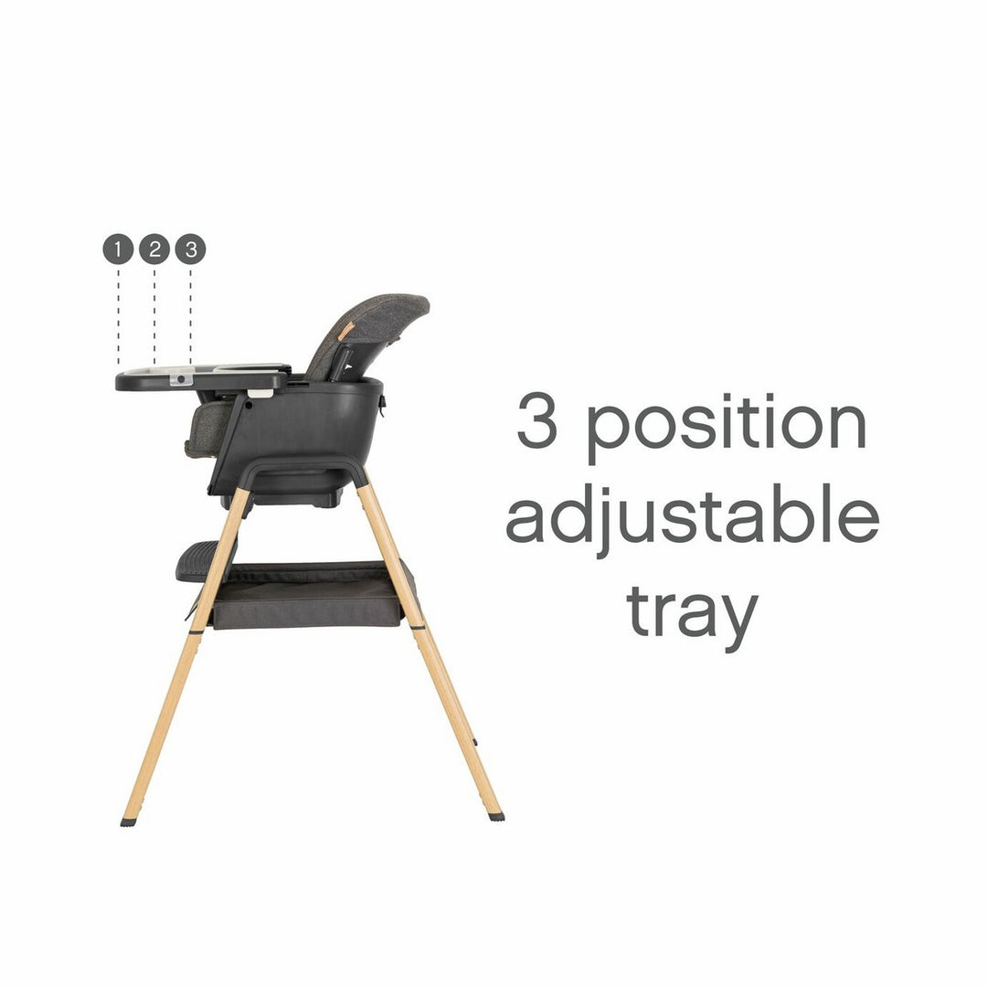 Nova Evolutionary Highchair - Oak Grey