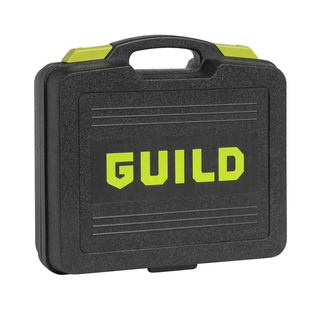 Guild 18V Cordless Impact Drill with 100 Accessories - 2.0AH