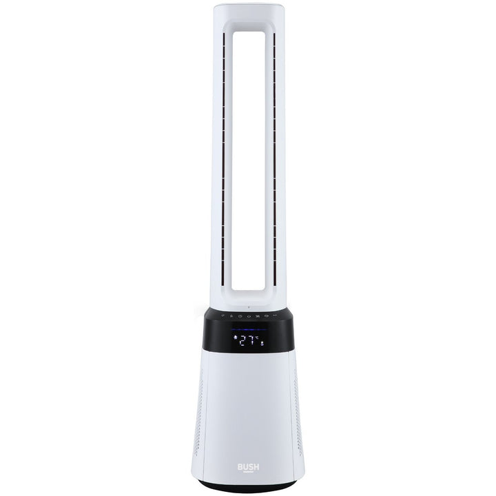Bush Bladeless 2-in-1 Fan and Air Purifier - Black &amp; White