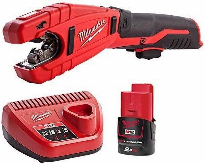 Milwaukee C12PC-201C 12V Li-Ion RedLithium Cordless Pipe Cutter