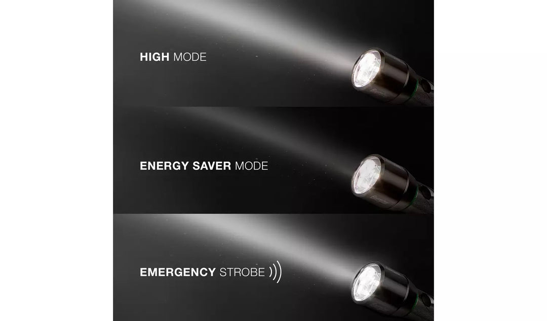 Energizer Vision HD Rechargeable 1000 Lumen LED Metal Torch