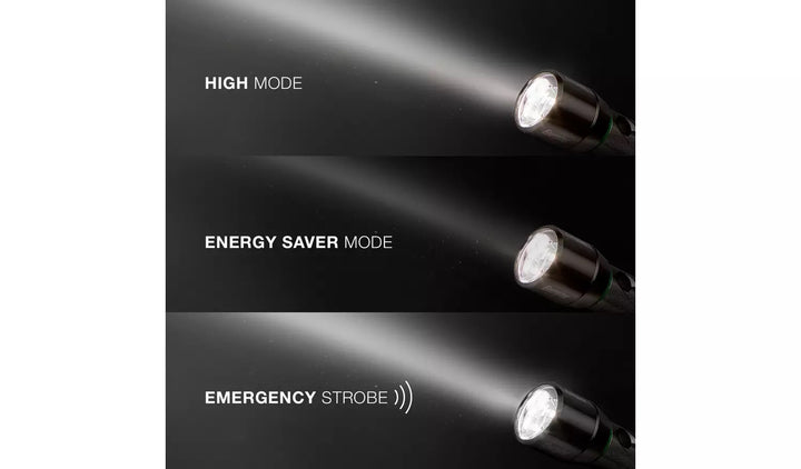 Energizer Vision HD Rechargeable 1000 Lumen LED Metal Torch